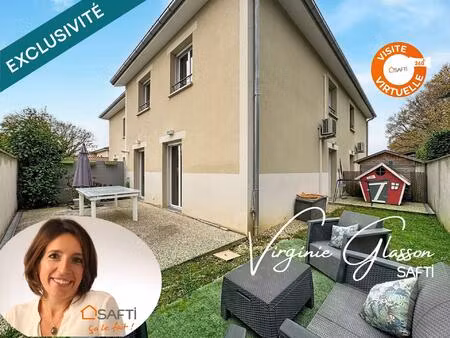 duplex  3ch avec jardin