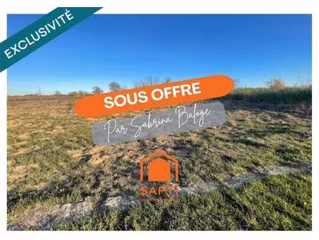 terrain agricole très bien situé