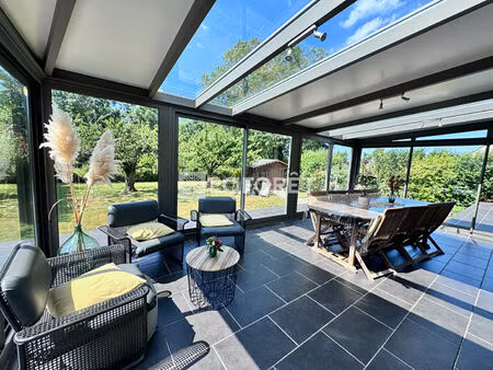 maison semi plain-pied - 180m2- 4 chambres - véranda - garage - jardin