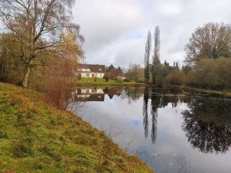 villa de standing avec 2 étangs