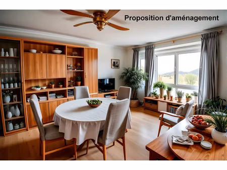 t3 lumineux en viager occupé – vue paris – opportunité rare à argenteuil