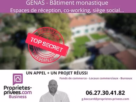 69740 genas - murs commerciaux 580 m²  terrain 1.281 m²