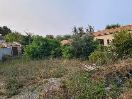 à vendre terrain constructible de 323 m² bouc bel air