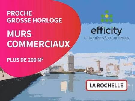vente bureaux et commerces à la rochelle (17000) : à vendre / 214m² la rochelle