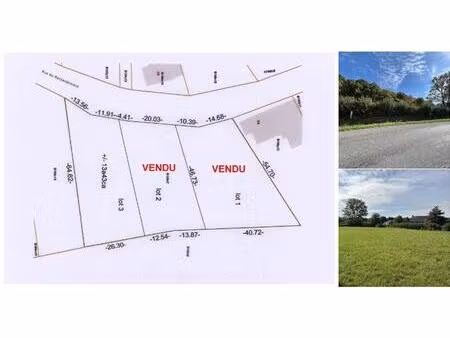 terrain à vendre à rue du raccordement brûly-de-pesche (vbd59929)