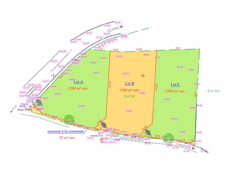 a vendre terrain constructible 1200 m2 20129 bastelicaccia