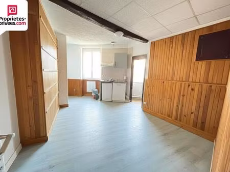 appartement nonancourt 1 pièce(s) 22 m2 centre ville 1er étage 48000 fai