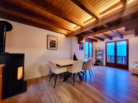 dpt haute savoie (74)  à vendre thollon les memises chalet vue lac p5