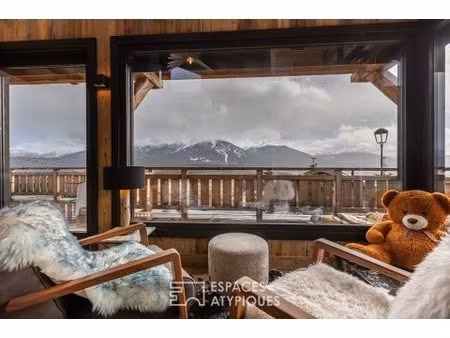 chalet d’exception avec vue panoramique à bolquère