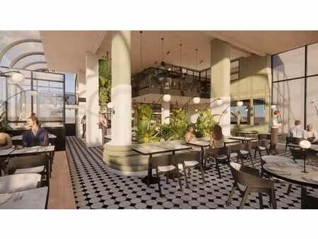 immeuble horeca situé à l’angle de la place van bunnen 12 e