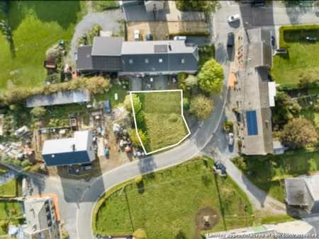 terrain 4 façades à verdenne – opportunité rare