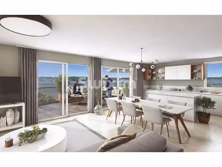 vente appartement 4 pièces 100.52 m² à douvaine (74140)  530 000 €