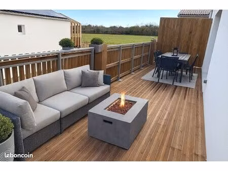 appartement t3 avec terrasse dompierre sur mer