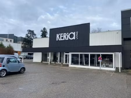 rare : exceptionnel emplacement commercial de 750 m2  sur rn6 à limonest / champagne au mt