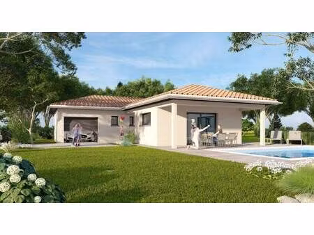 terrain avec maison neuve à vendre