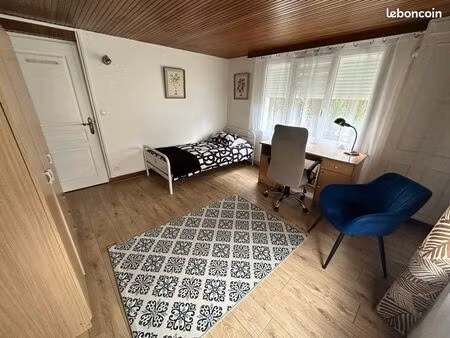 location chambre meublée pour étudiant chez l’habitant groslay (95)