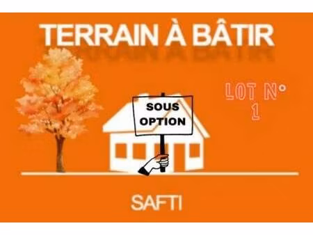 terrain constructible viabilisé à vendre