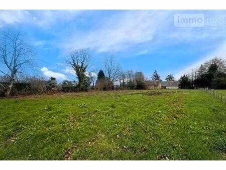 terrain constructible à vendre
