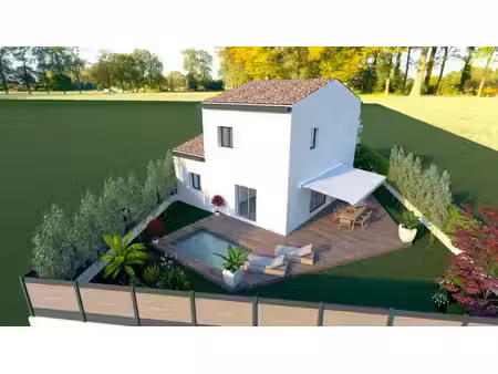 terrain avec maison neuf à vendre