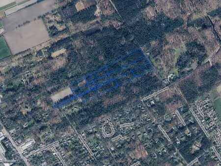 ruim perceel bos te kapellen.