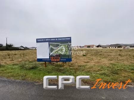 vente terrain à batir 593 m² à pardies (64150)  56 000 €