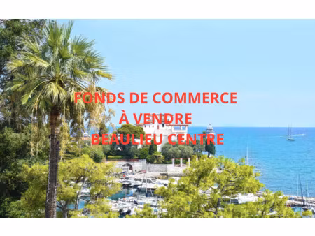 fonds de commerce centre beaulieu-sur-mer
