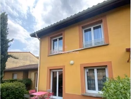 maison 3 pièces libre de bail avec terrasse et parking