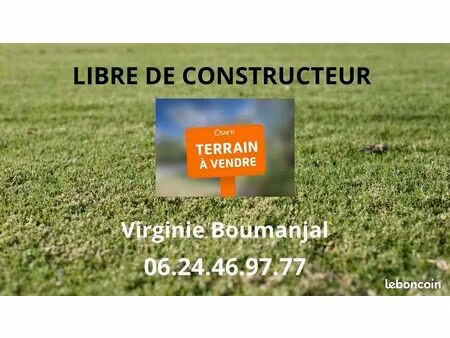 terrain 686 m² thezy-glimont