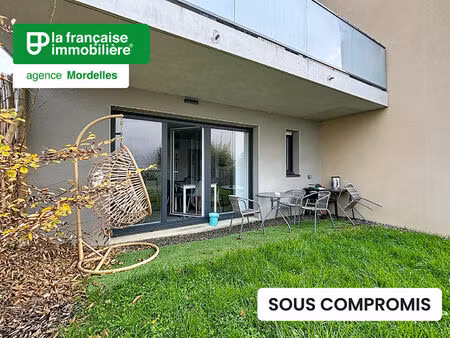 a vendre - appartement t3 avec jardin et place de parking