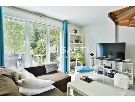 maison t3 duplex avec 2 places parking et jardin