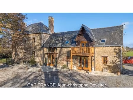 dpt mayenne (53)  à vendre proche de gorron propriete 5 chambres sur 4 6 hectares