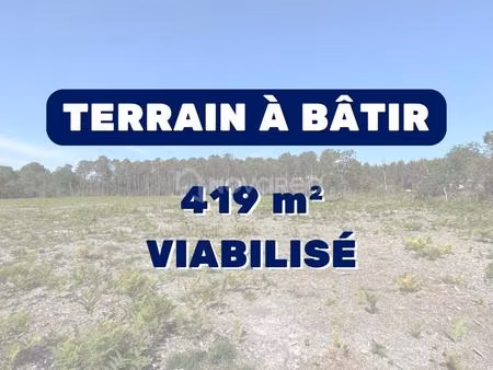 terrain 419 m2
