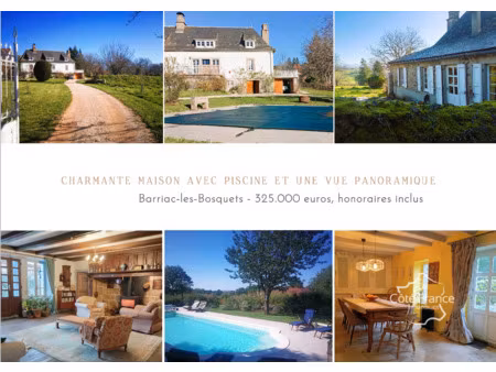 à acheter à barriac-les-bosquets : villa avec terrasse 4 cha