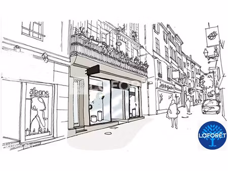 location locaux professionnels 55 m² à marseille 1er (13001)  1 000 €