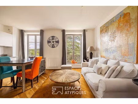 appartement entièrement rénové dans une ancienne bâtisse