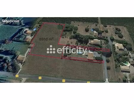 terrain 6 910 m² gardonne