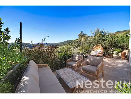 a vendre callas - petite maison + projet construction + piscine