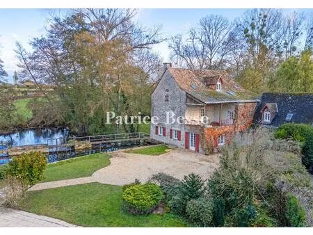 à l'orée d'un village  proche de sablé-sur-sarthe  un moulin du début du 19e s. et son...