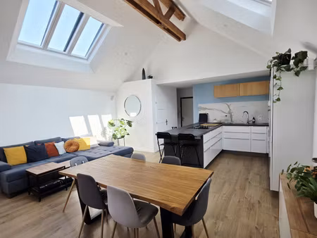 sevrier côté lac t5 duplex de charme avec balcon ouest