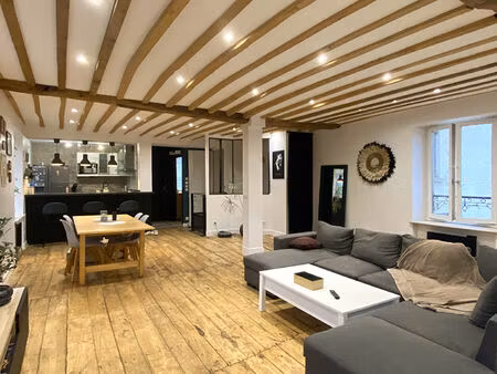 appartement de charme en duplex à seraincourt 4 pièce(s) 121.71 m2