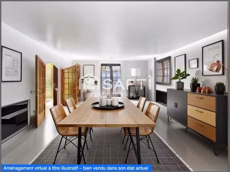 calme et accès pinède pour cette maison familiale de 196m2 habitables sur 500 m2 de terrai