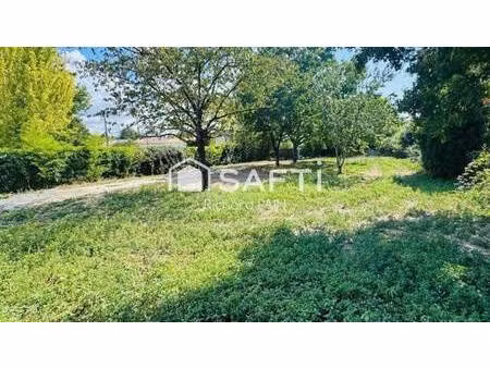 terrain constructible à vendre