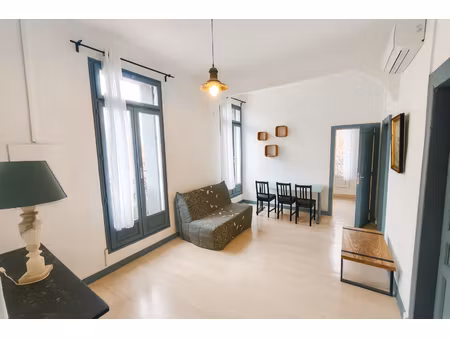 beaux-arts montpellier : t2 bis traversant + studio indépendant  idéal investissement ou p