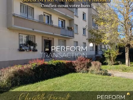 achat appartement 2 pièces 57m² seyssinet pariset 38170