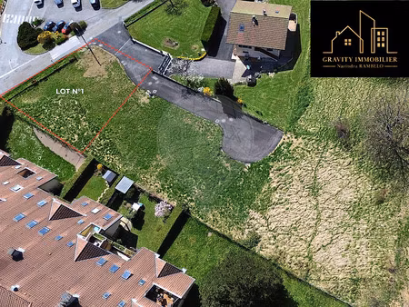 achat terrain 666m² marignier 74970
