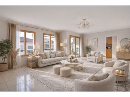 achat appartement 4 pièces 130m² charbonnieres les bains 69260