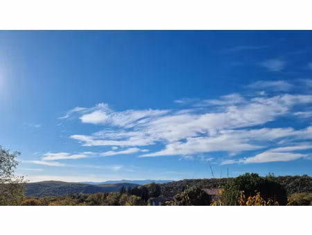 vente terrain 1542 m² labeaume (07120)
