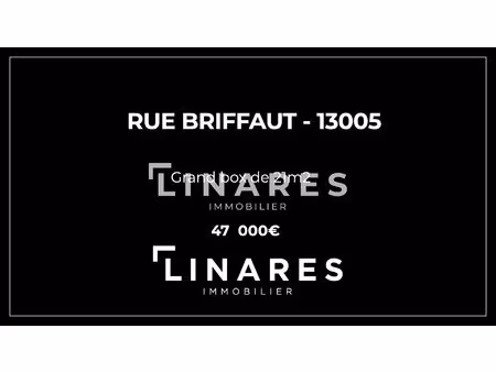 le camas - grand box voiture/scooter - rue briffaut - 13005