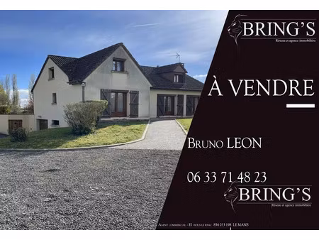 vente maison 6 pièces 105 m² à villeneuve-en-perseigne (72600)  186 000 €