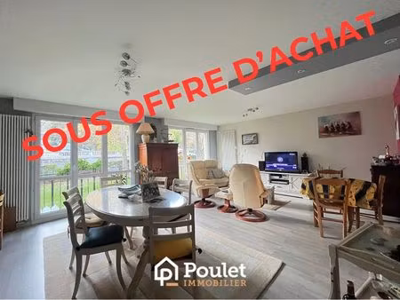 vendu - exclusivité – sainte-adresse église – f3 traversant de 89m2 vendu loué